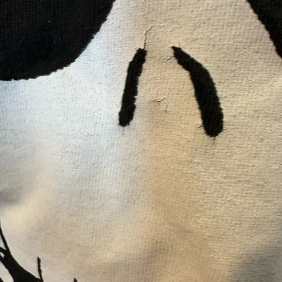 Disney Nightmare Before Christmas Jack Skellington Face T-Shirt Child's Size 6/7 - Picture 9 of 11